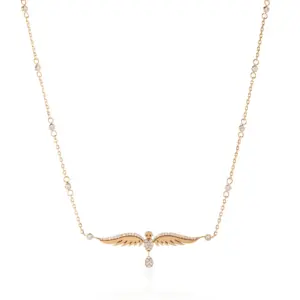 Diamond gold bird chocker unique designer jewellery in ksa uae NY