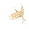 majestic bird design ring diamond & 18k gold